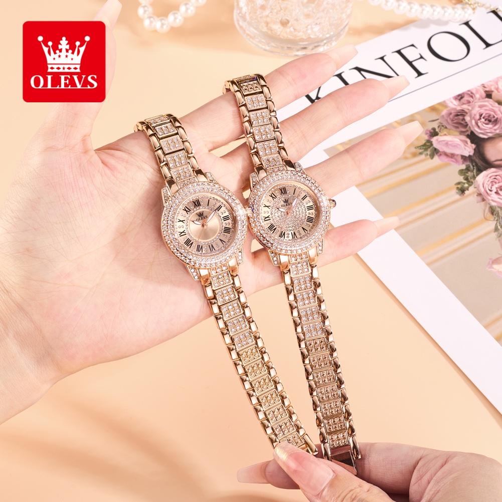 Luxury Watch Women - OLEVS Роскошные модные женские часы с