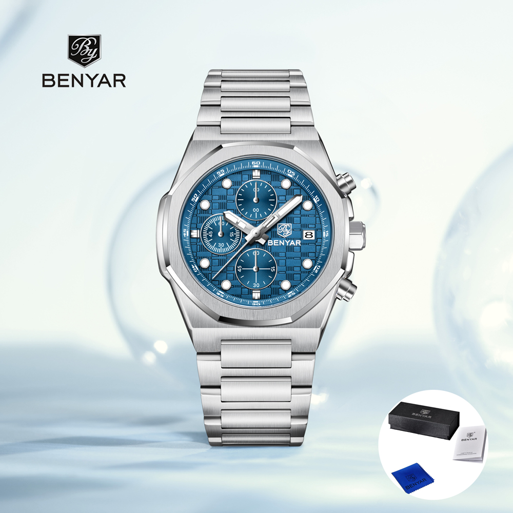 Luxury Watch Quality - Новинка 2022, мужские часы BENYAR, роскошные