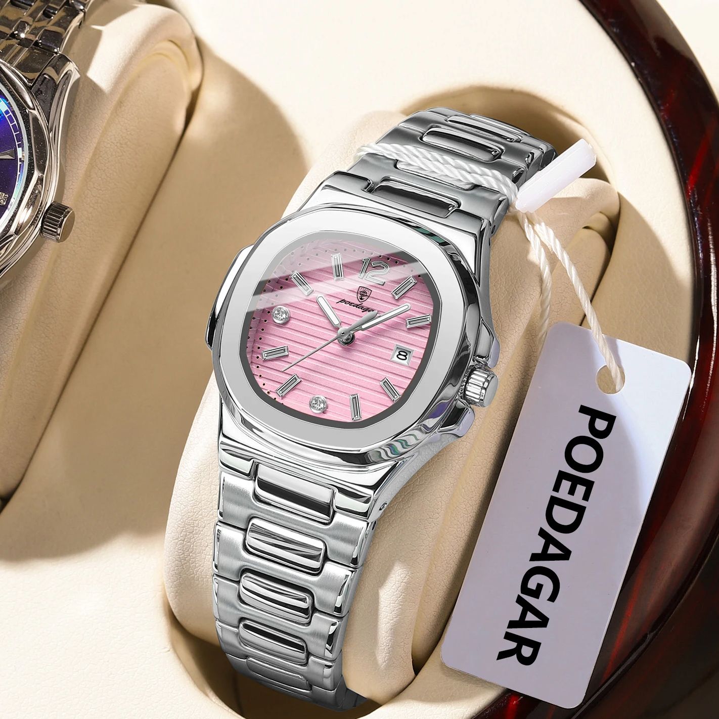 Luxury Watch Ladies - POEDAGAR квадратные модные женские наручные часы
