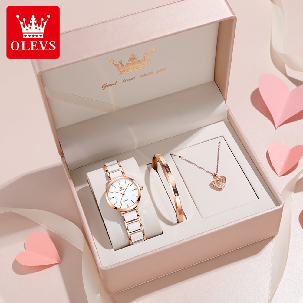 Luxury Watch Logos - OLEVS женские часы 5877, роскошные элегантные