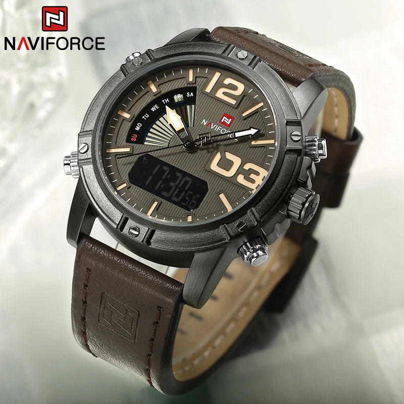 Luxury Watch Zone - NAVIFORCE лучший бренд мужские часы многофункциональные