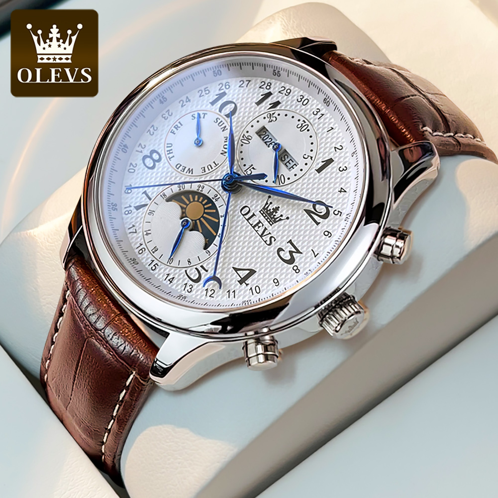 Luxury Watch On Sale - Мужские часы OLEVS 6667 с фазами
