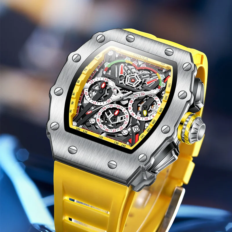 Luxury Watch Unique - ONOLA 6827, уникальные мужские кварцевые часы