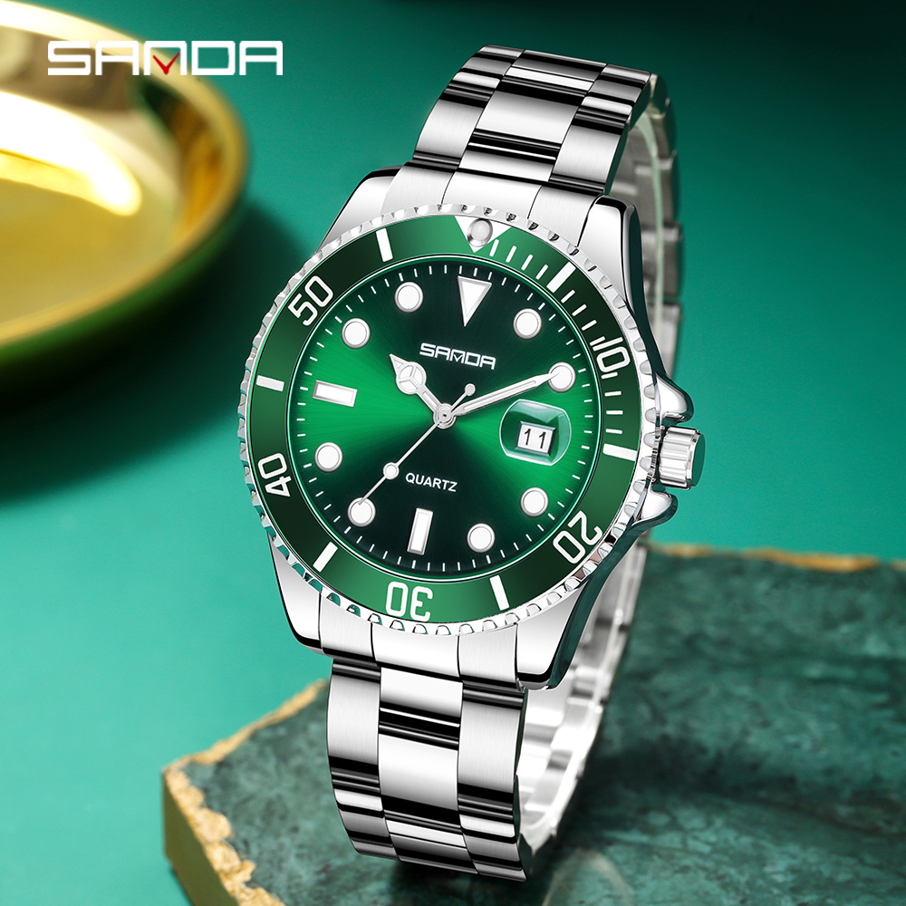 Luxury Watch Shop - SANDA 1099, модные роскошные мужские кварцевые