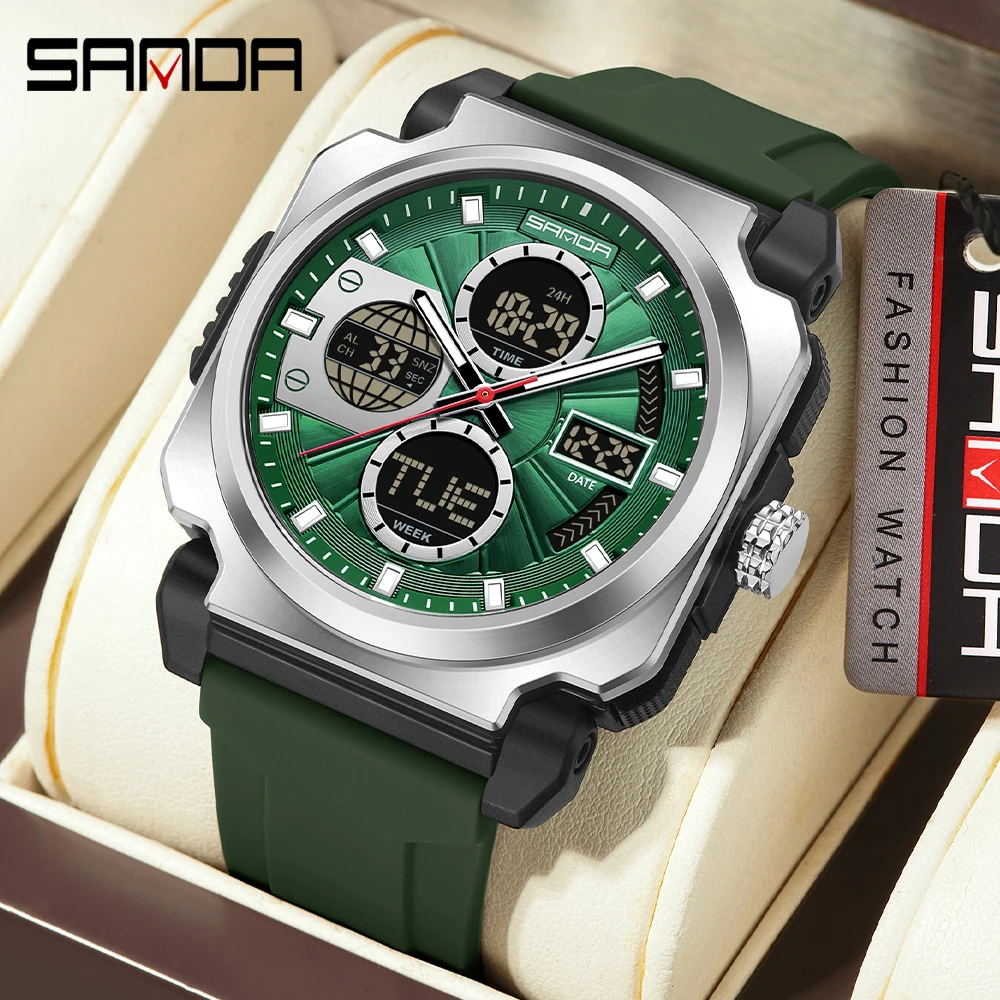 Luxury Watch Shop - SANDA мужские электронные часы для спорта