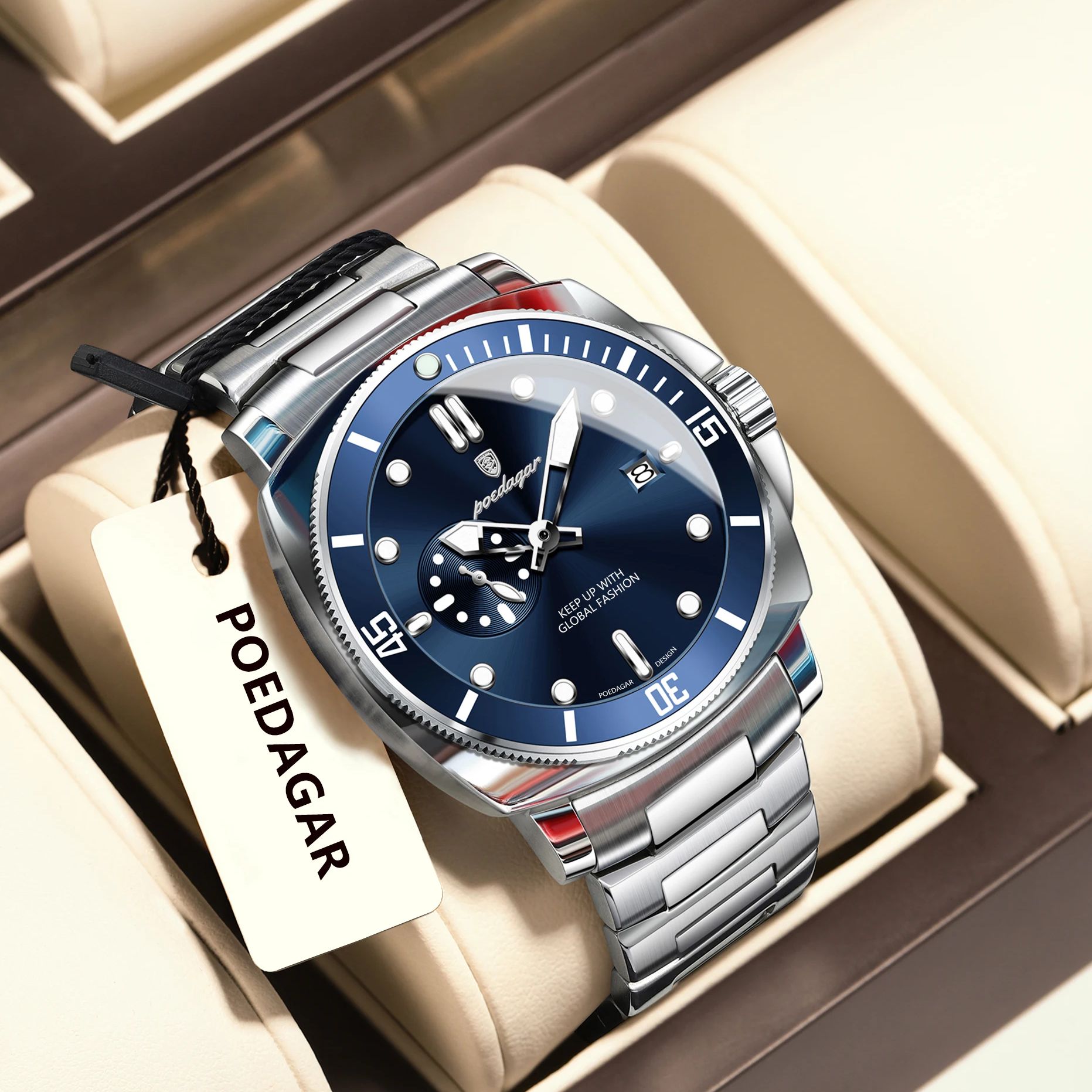 POEDAGAR Лидер продаж, модные  – обзор и цена Luxury Watch Zone