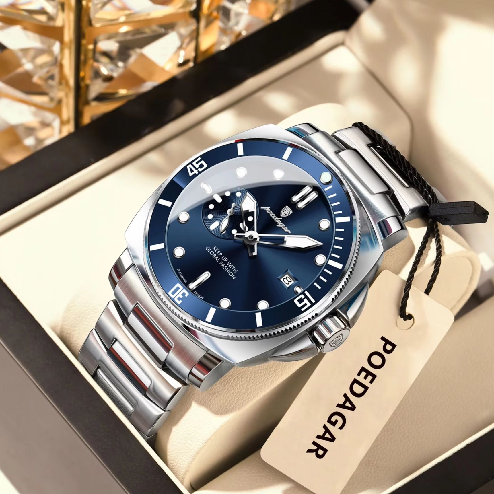POEDAGAR Лидер продаж, модные  – обзор и цена Luxury Watch Zone