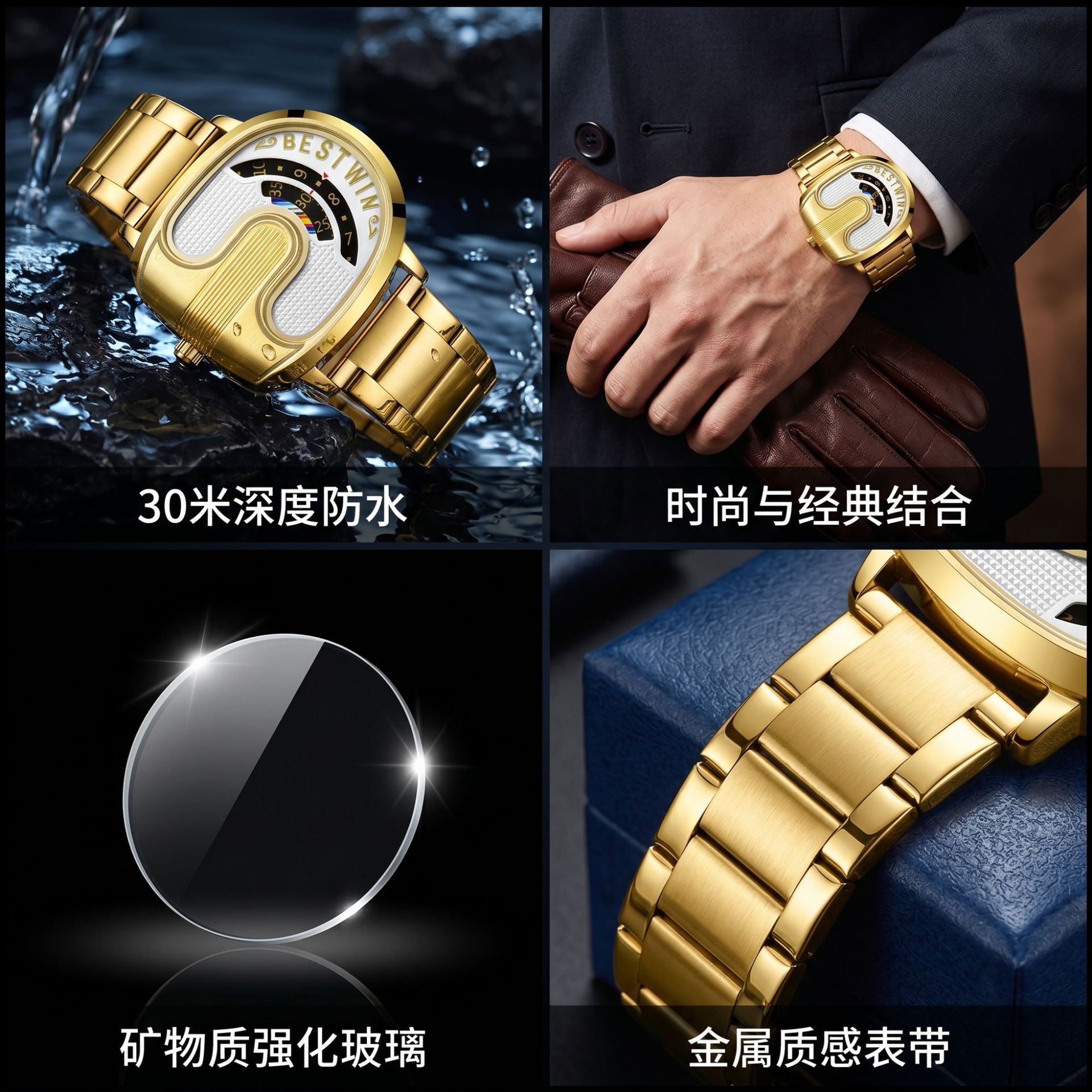 Роскошные мужские часы Gold To – обзор и цена Luxury Watch Unique