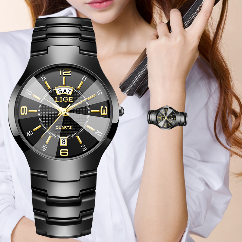 LIGE модные элегантные женские – обзор и цена Luxury Watch Women