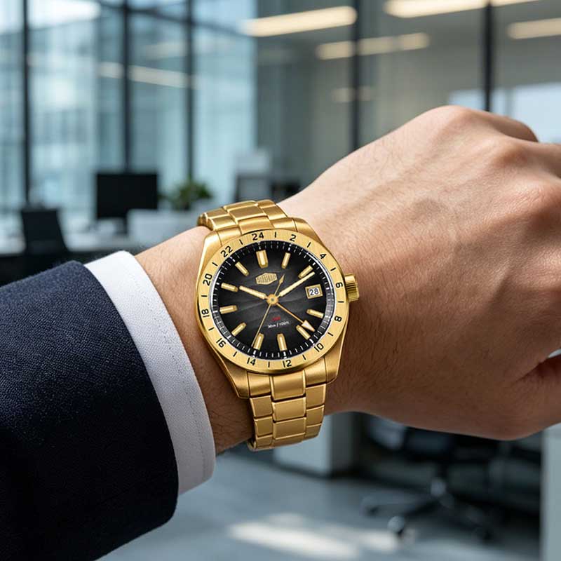 Мужские кварцевые часы HEROFOR – обзор и цена Luxury Watch La