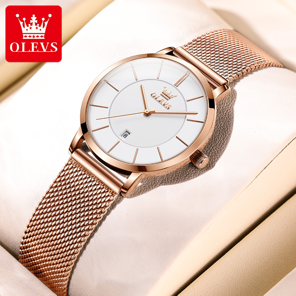 OLEVS женские часы 5869, элега – обзор и цена Luxury Watch Logos