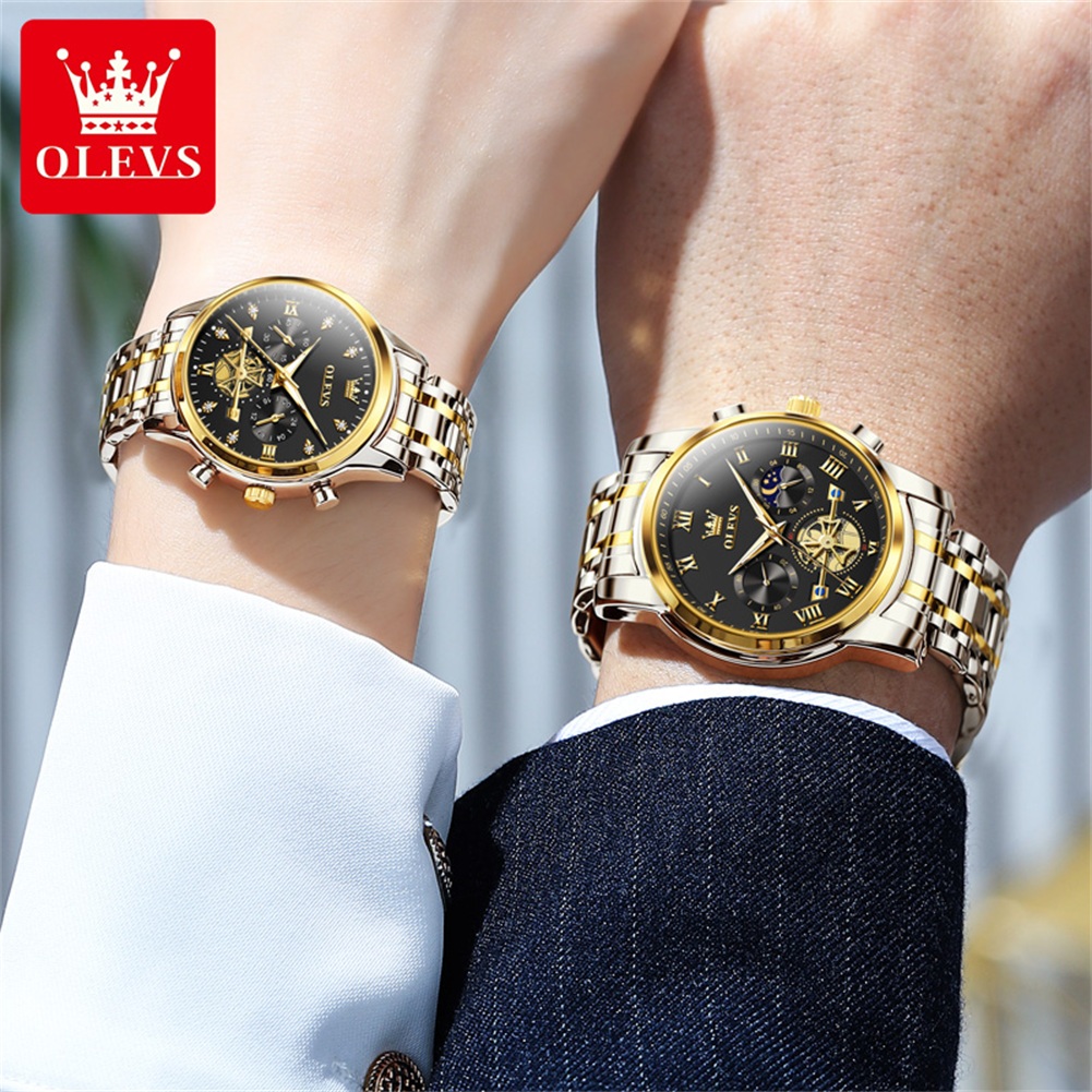 OLEVS Кварцевые часы для пар Э – обзор и цена Luxury Watch Zone