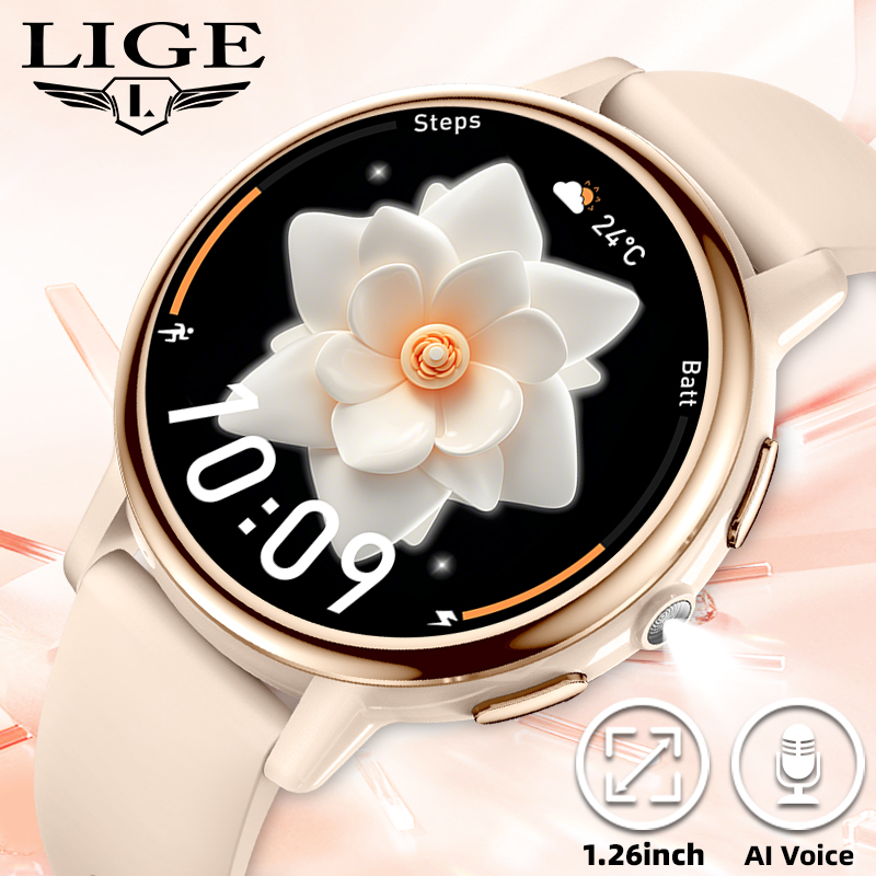 2026 LIGE Женские умные часы к – обзор и цена Luxury Watch On Wrist