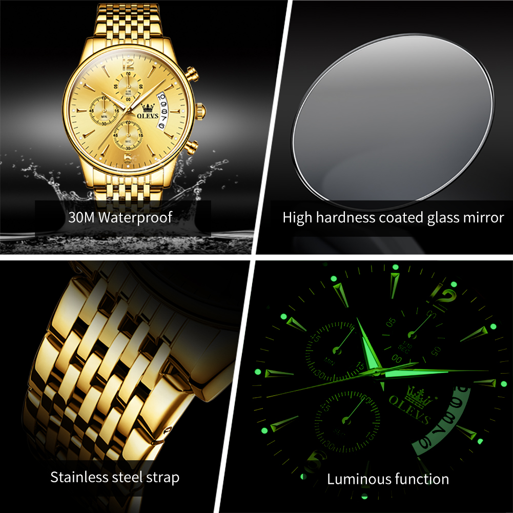 OLEVS брендовые роскошные золо – обзор и цена Luxury Watch Name