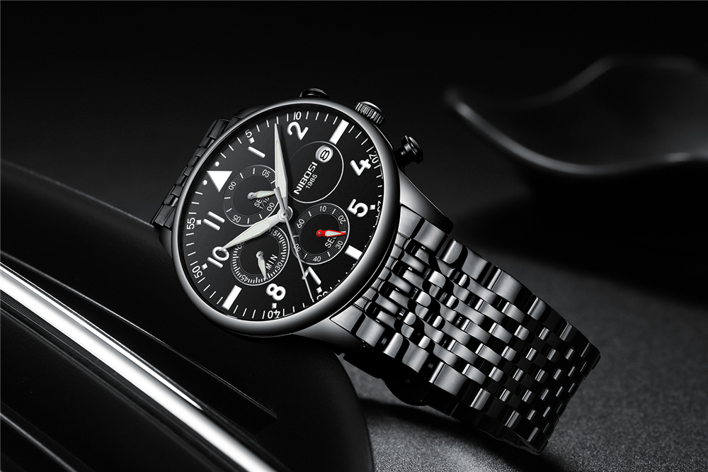 Мужские модные часы NIBOSI, то – обзор и цена Luxury Watch Logos