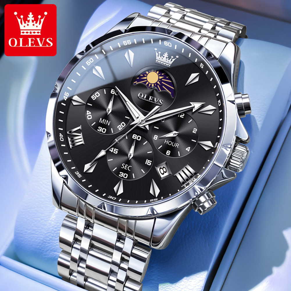 Мужские часы OLEVS 3653 с кале – обзор и цена Luxury Watch Name