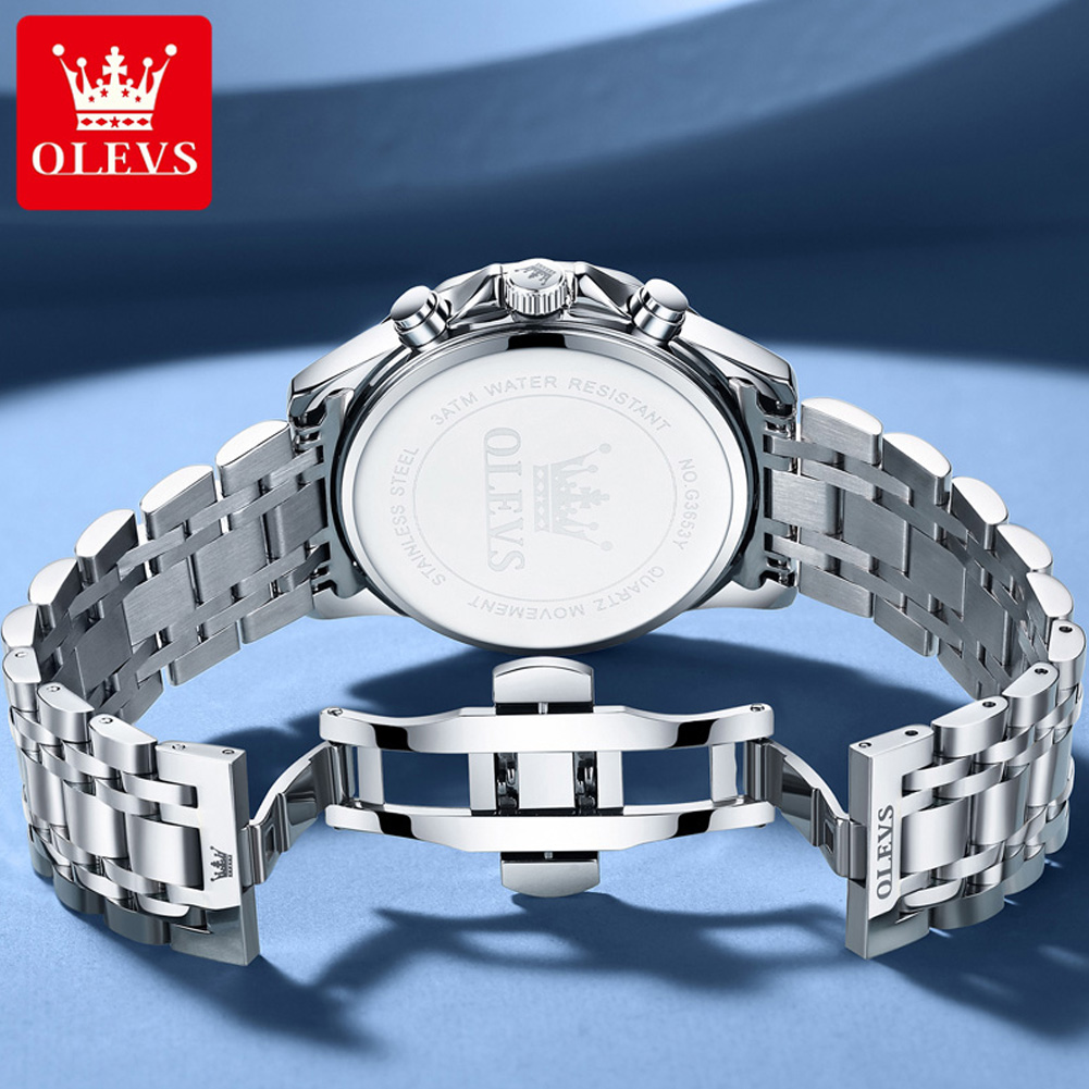 Мужские часы OLEVS 3653 с кале – обзор и цена Luxury Watch Name