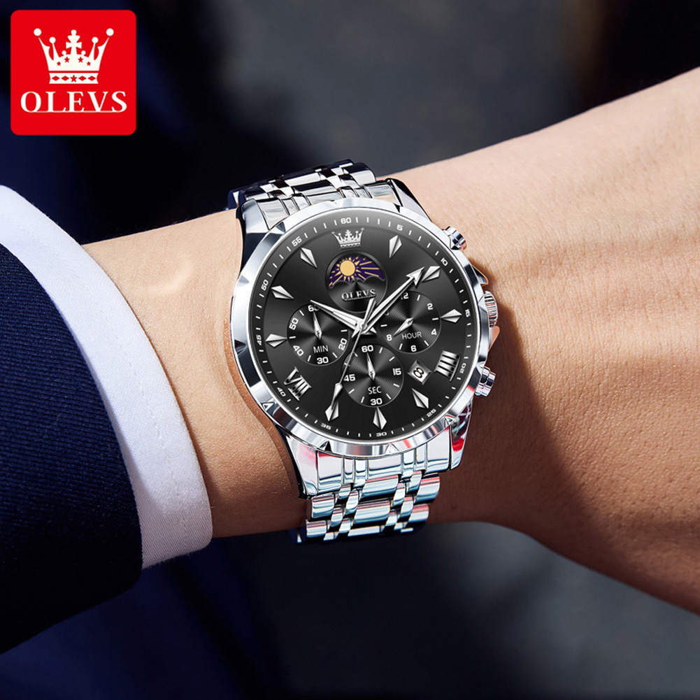 Мужские часы OLEVS 3653 с кале – обзор и цена Luxury Watch Name
