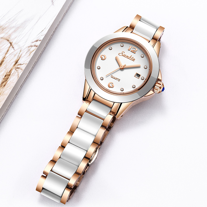 Sunkta модные повседневные ква – обзор и цена Luxury Watch Women