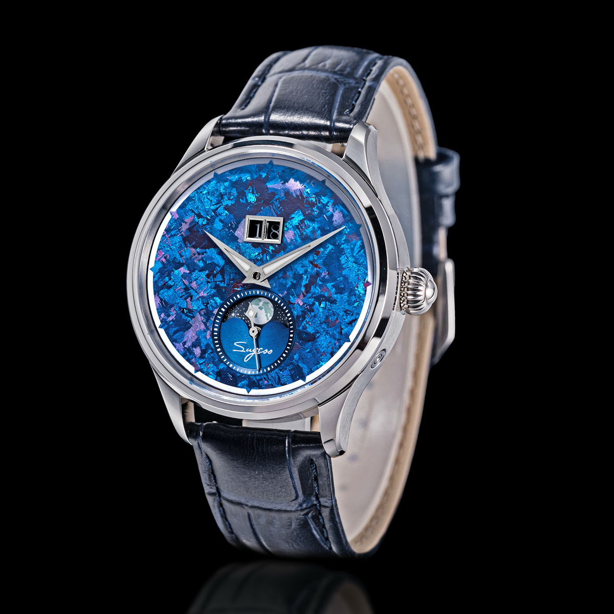 Мужские часы Sugess Moonphase  – обзор и цена Luxury Watch On Sale