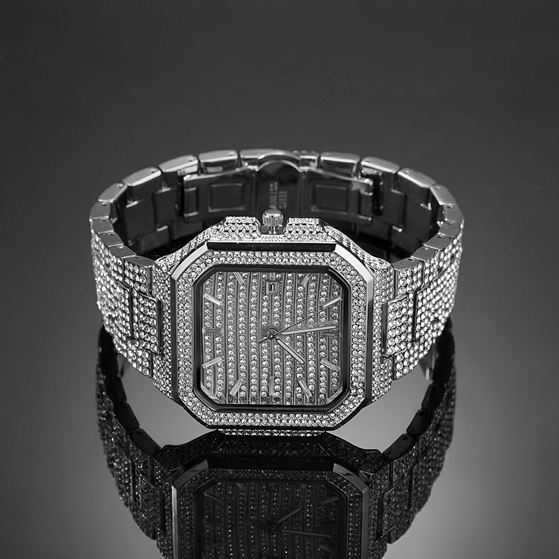 Мужские кварцевые часы в стиле – обзор и цена Luxury Watch Gold And Black