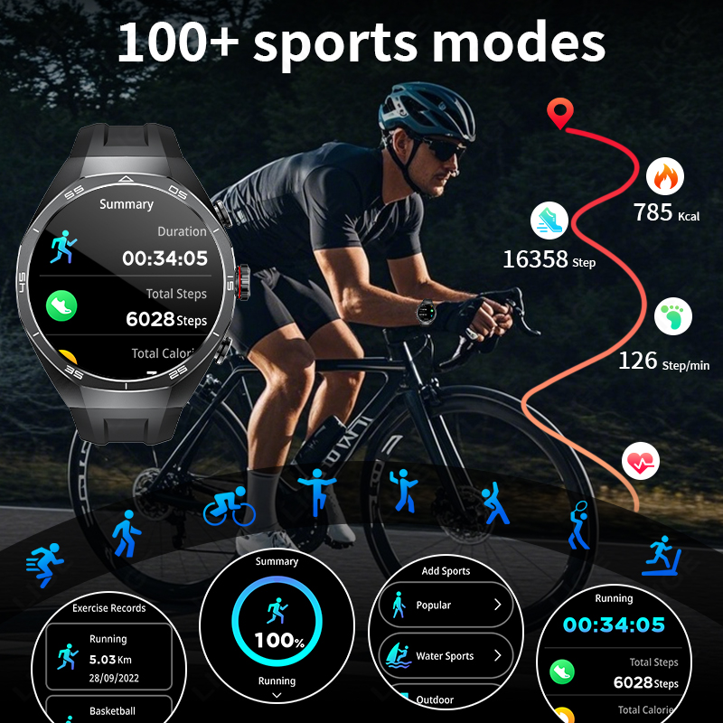 2026 новинка для Android TWS м – обзор и цена Luxury Watch On Wrist