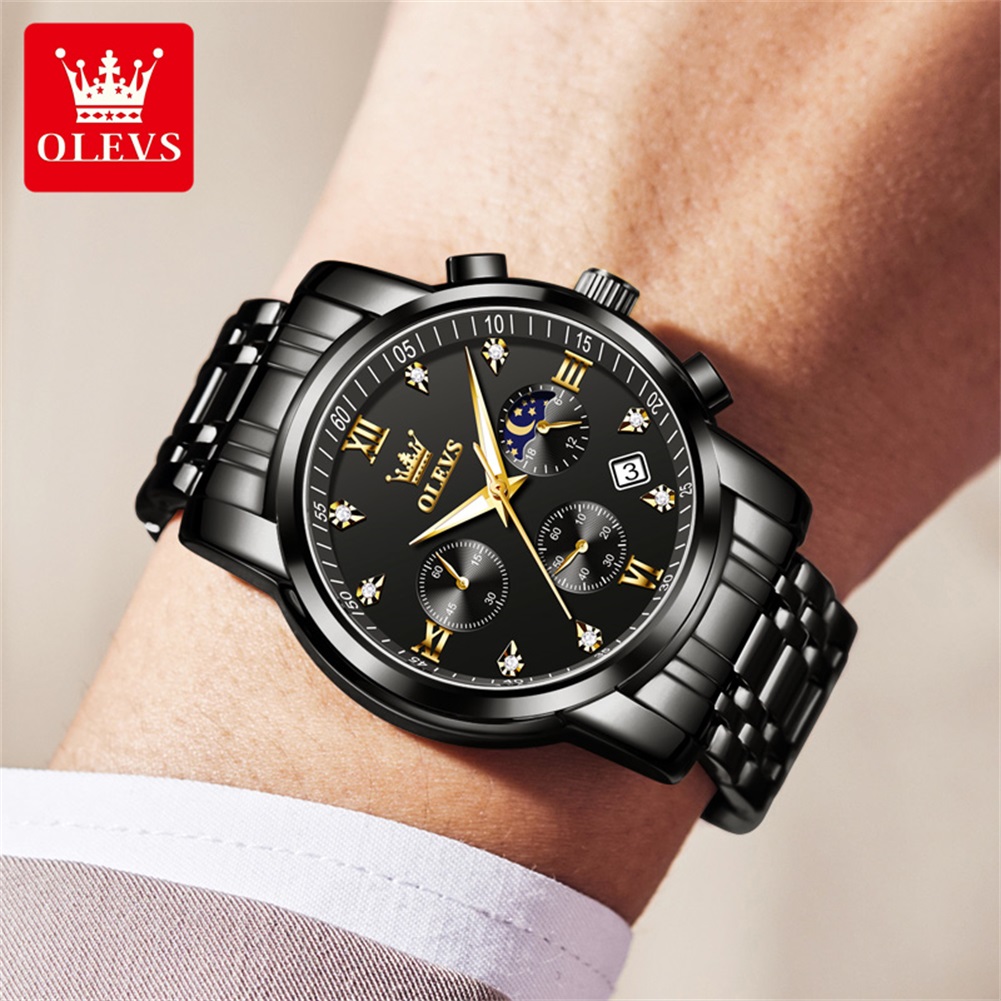 OLEVS Популярные мужские часы  – обзор и цена Luxury Watch Logos