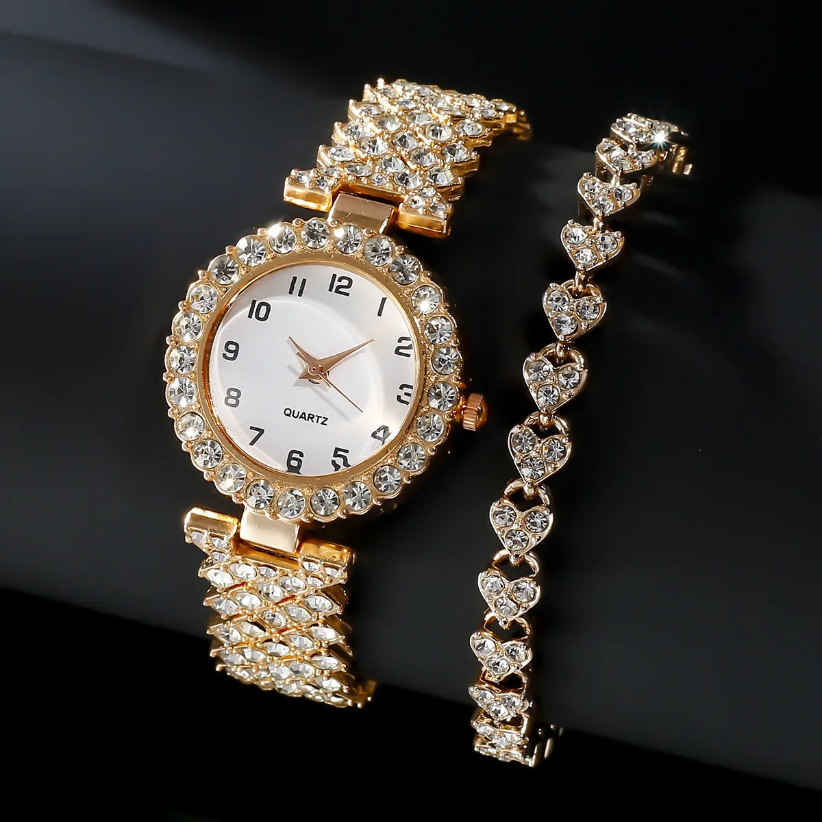 1 шт./2 шт. роскошные модные ж – обзор и цена Luxury Watch Ladies