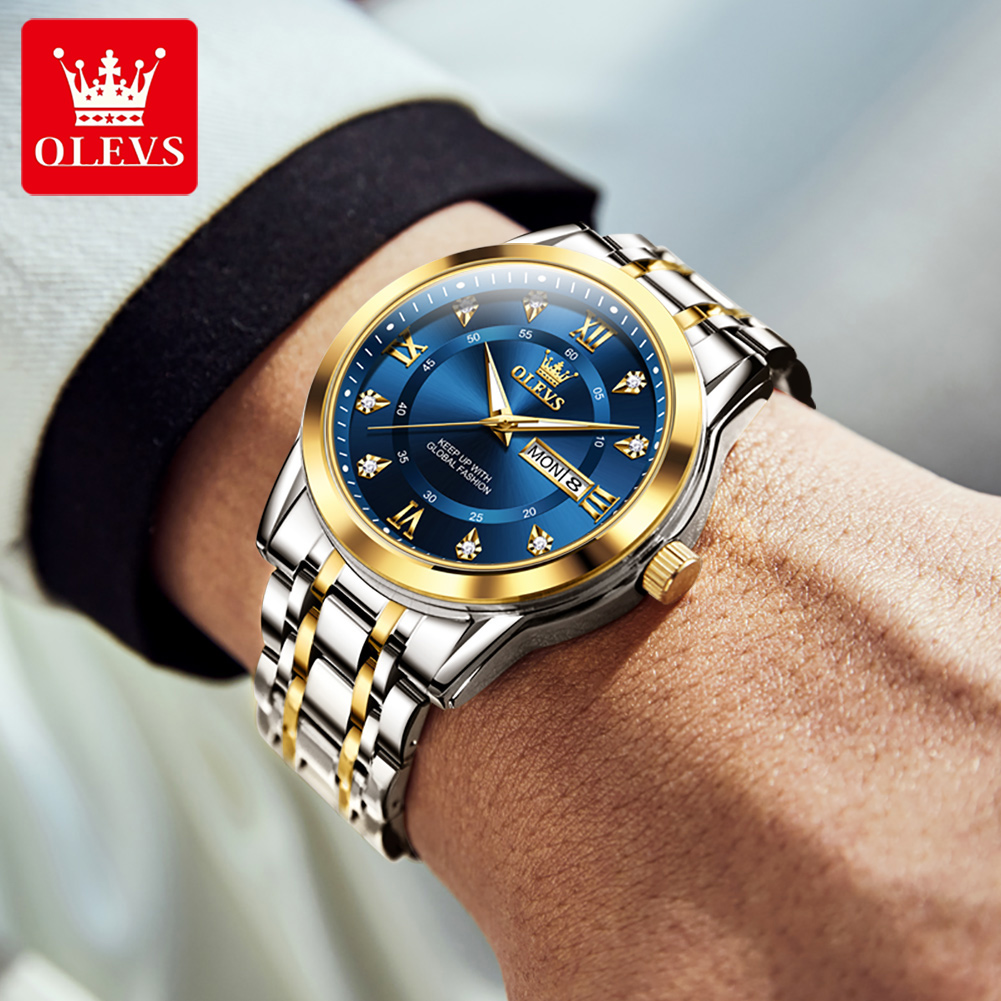 OLEVS брендовые модные мужские – обзор и цена Luxury Watch Logos