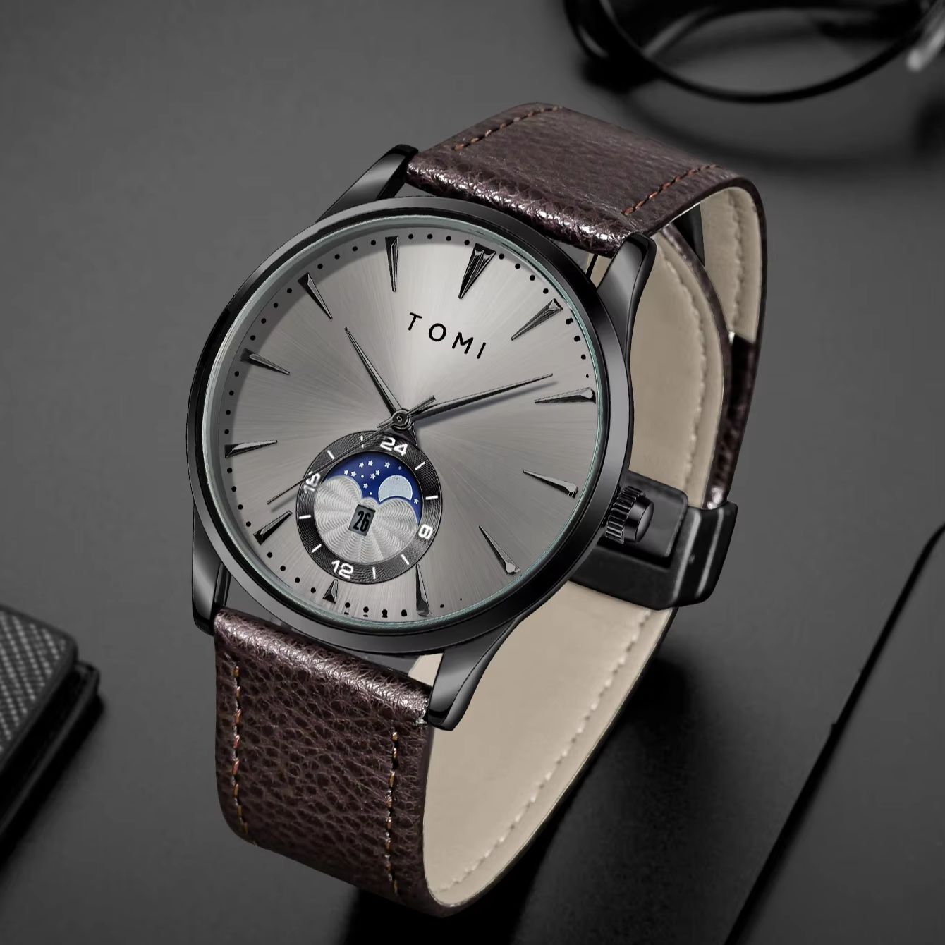 Подарочный набор TOMI: 2 мужск – обзор и цена Luxury Watch Quality