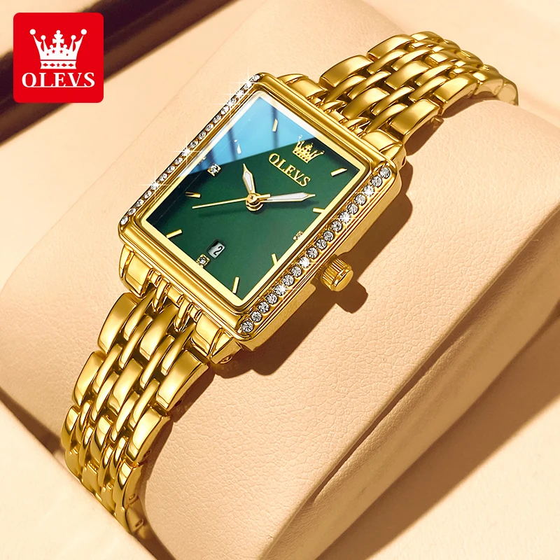 OLEVS 9995 Женские часы с дато – обзор и цена Luxury Watch Ladies