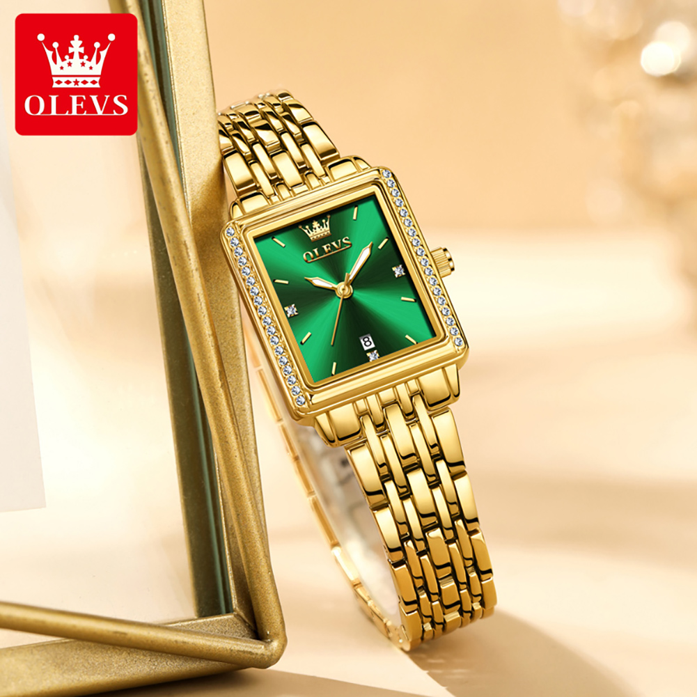 OLEVS 9995 Женские часы с дато – обзор и цена Luxury Watch Ladies