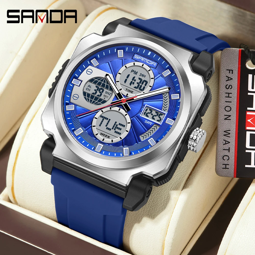 SANDA мужские электронные часы – обзор и цена Luxury Watch Shop