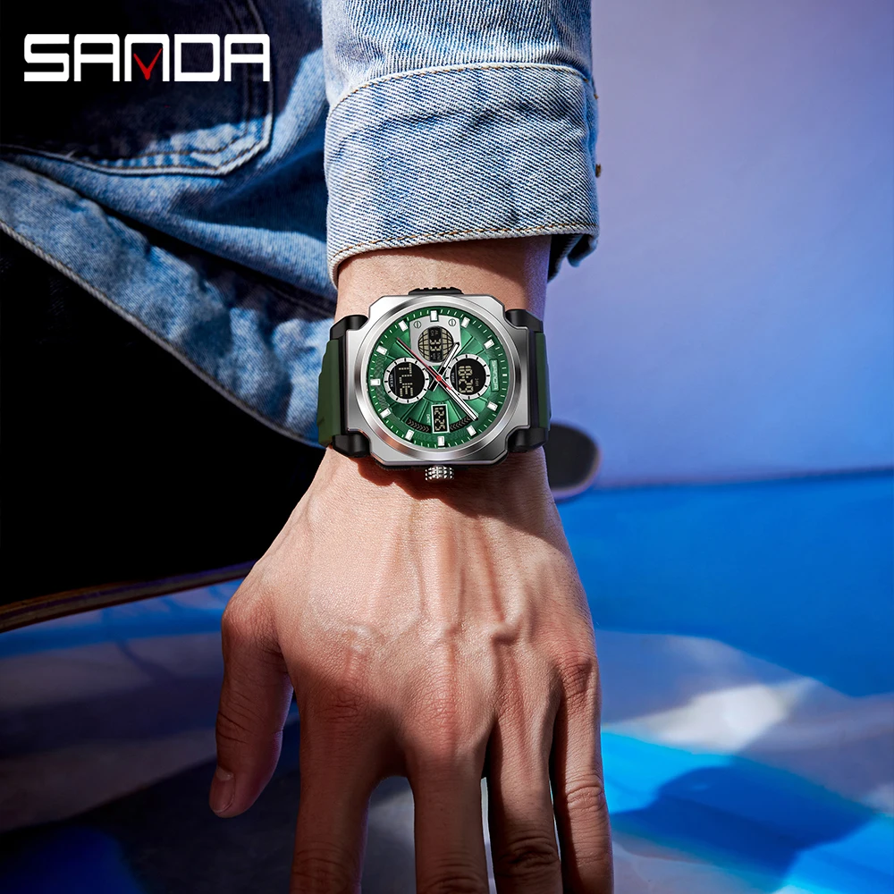 SANDA мужские электронные часы – обзор и цена Luxury Watch Shop