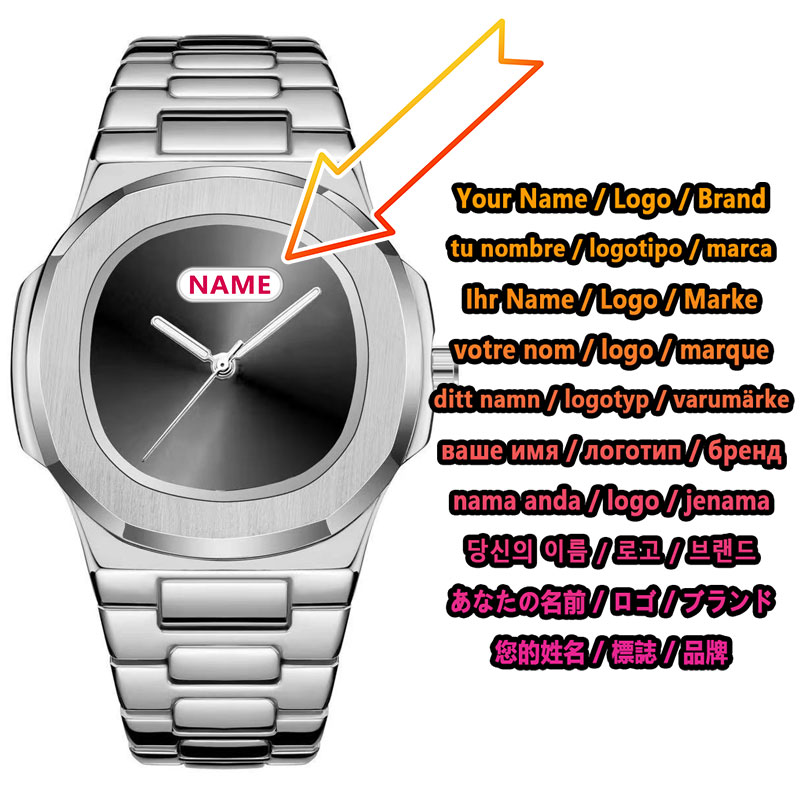 Мужские кварцевые часы с индив – обзор и цена Luxury Watch Logos