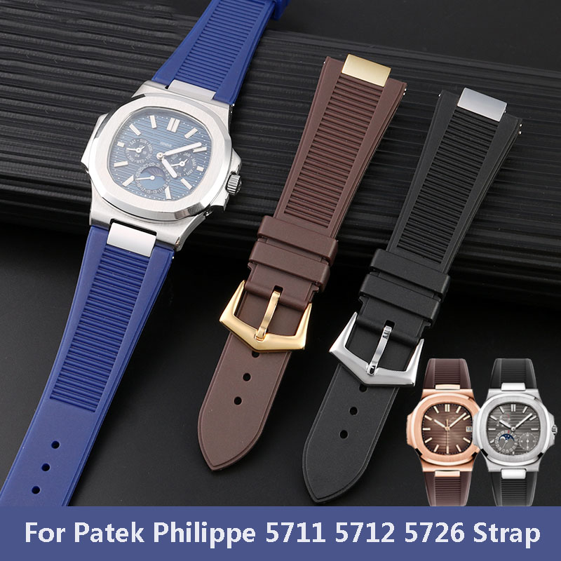 Силиконовый ремешок для часов  – обзор и цена Patek Philippe Watch Nautilus