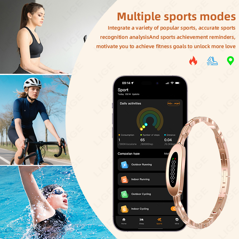 Смарт-браслет LIGE 2026: легки – обзор и цена Luxury Watch On Wrist