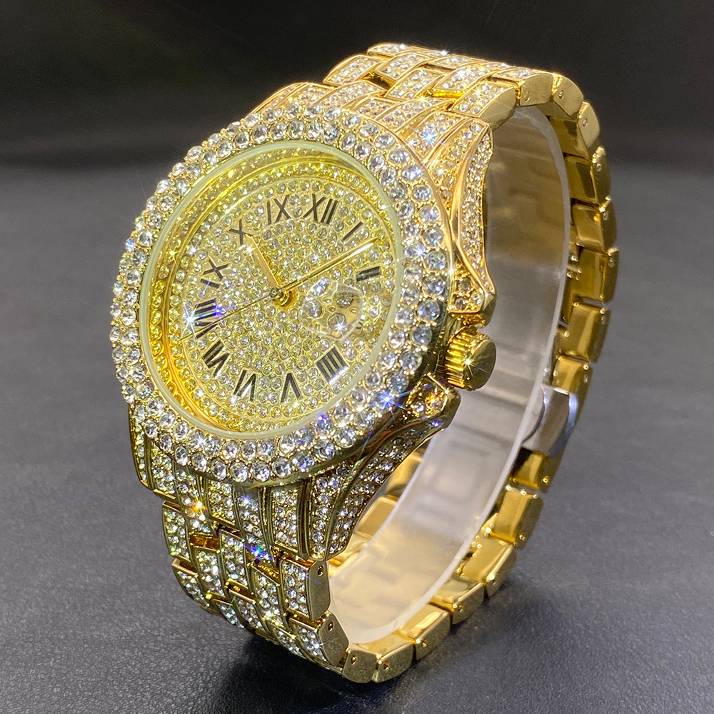 Большие золотые, серебряные, ч – обзор и цена Luxury Watch Gold And Black