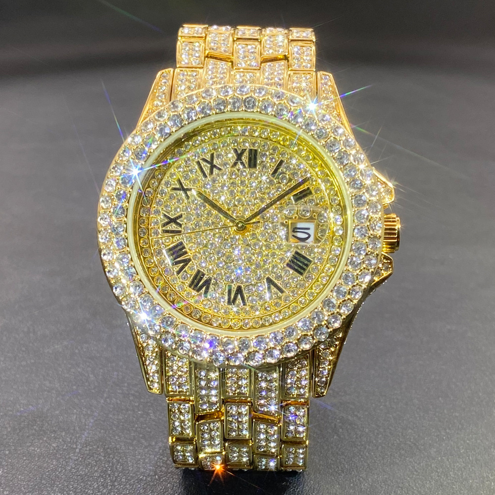 Большие золотые, серебряные, ч – обзор и цена Luxury Watch Gold And Black