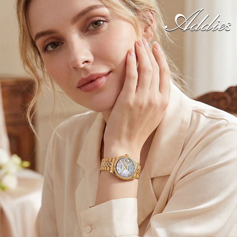 ADDIES 585 Кварцевые женские ч – обзор и цена Luxury Watch Women