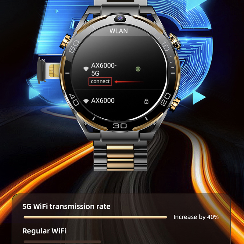 Новые 4G LTE Смарт-часы для му – обзор и цена Luxury Watch On Wrist