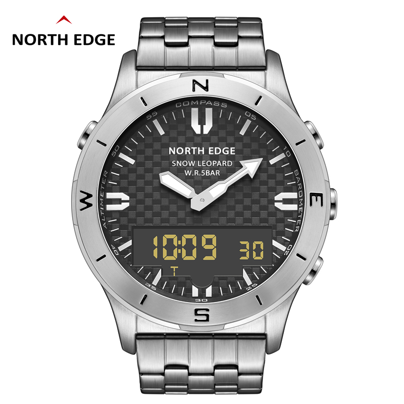 NORTH EDGE мужские спортивные  – обзор и цена Luxury Watch On Wrist